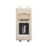 Розетка USB 1мод. Avanti