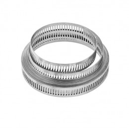 Лента хомутная 12мм х10м нерж. сталь Extherm Clamp strip