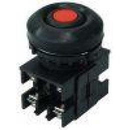 Выключатель кнопочный ВК30-10-22110-54 У2 2НО+2НЗ цилиндр 10А IP54 660В красн. Электротехник ET052783