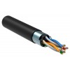 Кабель витая пара F/UTP кат.5E 4х2х24AWG solid LSZH нг(А)-HF черн. (305м) (м) ITK LC3-C5E04-329