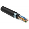 Кабель витая пара F/UTP кат.6 4х2х23AWG solid LSZH черн. (305м) (м) ITK LC3-C604-329