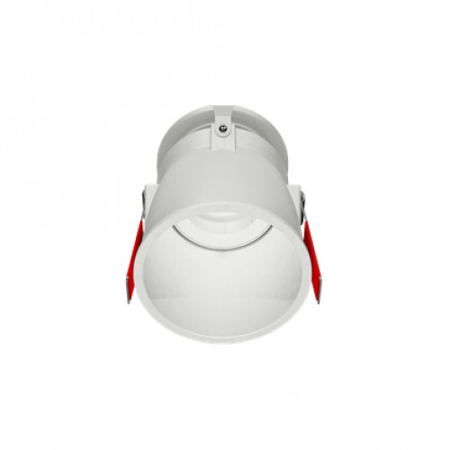 Рамка для модульного светильника FLEX 50 05 95х70 круглая встраив. утопленная поворотная RAL 9010 VARTON V1-R0-00435-10009-2000000