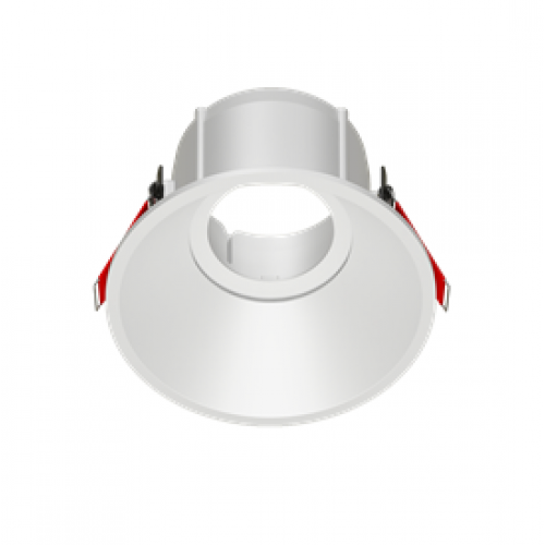 Рамка для модульного светильника FLEX 50 07 110х48 круглая встраив. утопленная поворотная RAL 9010 VARTON V1-R0-00435-10012-2000000