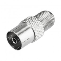 Переходник антенный гнездо F-гнездо TV блист. Rexant 06-0024-A