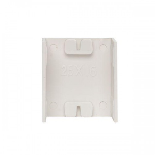 Соединитель на стык 25х16 бел. Plast PROxima (уп.4шт) EKF conw-25-16x4
