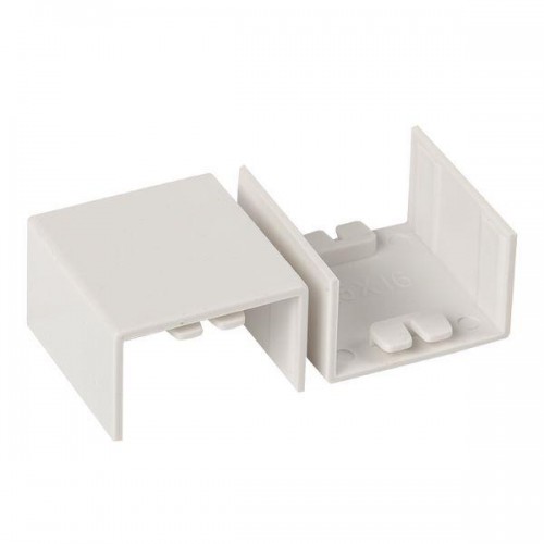 Соединитель на стык 25х16 бел. Plast PROxima (уп.4шт) EKF conw-25-16x4