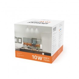 Светильник светодиодный Overhead 10Вт 3000К IP20 700лм 170-240В ДПО цилиндр накладной с рассеив. бел. GAUSS HD025