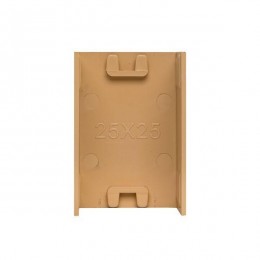 Соединитель на стык 25х25 под свет. дерево Plast PROxima (уп.4шт) EKF conl-25-25x4
