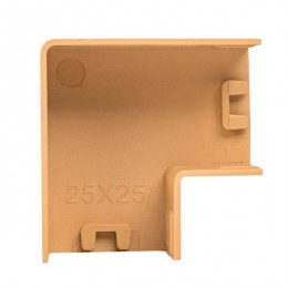 Поворот на 90град. 25х25 под свет. дерево Plast PROxima (уп.4шт) EKF abl-25-25x4