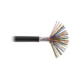 Кабель U/UTP кат.5 (класс D) 50 пар 100МГц ОЖ BC чистая медь внешн. PE до -40град.C черн. (уп.305м) NETLAN EC-UU050-5-PE-BK-3