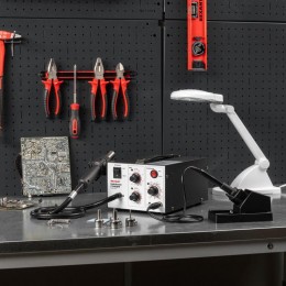 Станция паяльная (паяльник + термофен) 150-500град.C (R852) Rexant 12-0723