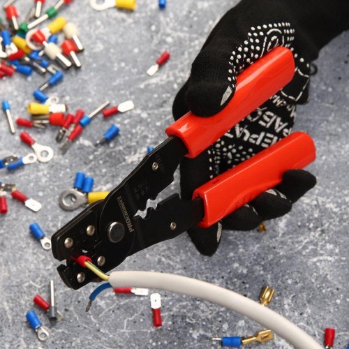 Кримпер для обжима автоклемм изолированных и неизолированных 0.10-6.0кв.мм (ht-202B) PROCONNECT 12-3032-4