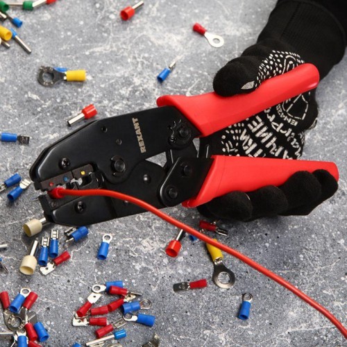 Кримпер для обжима изолированных клемм 0.5-6.0кв.мм (ht-301 W) Rexant 12-3021