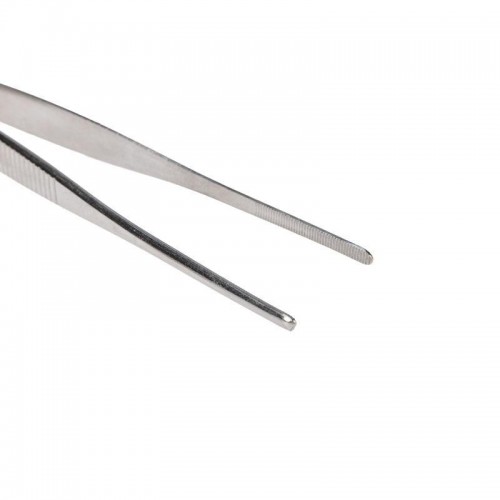 Пинцет прямой рифленый 200мм (блист.) Rexant 12-0368