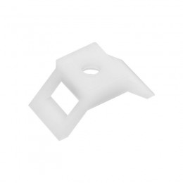 Площадка для крепления стяжки 29х15мм (ПС-2) бел. (уп.100шт) Rexant 07-2104