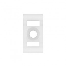 Площадка для крепления стяжки 29х15мм (ПС-2) бел. (уп.100шт) Rexant 07-2104