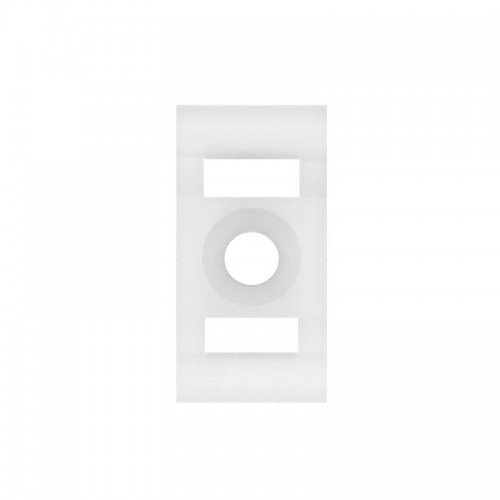 Площадка для крепления стяжки 29х15мм (ПС-2) бел. (уп.100шт) Rexant 07-2104