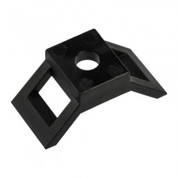 Площадка для крепления стяжки 29х15мм (ПС-2) черн. (уп.100шт) Rexant 07-2105