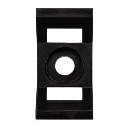 Площадка для крепления стяжки 29х15мм (ПС-2) черн. (уп.100шт) Rexant 07-2105