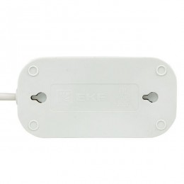 Удлинитель 2х5м без заземл. 10А IP20 Эксперт 2.2кВт ПВС 2х0.75 PROxima EKF UBA10-275-2-05