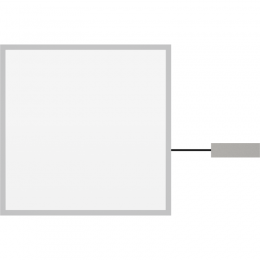 Светильник светодиодный SLIM LED 595 (40) STANDARD EM 4000К встраив. СТ 1704000400
