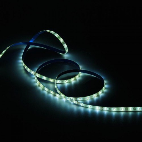 Лента светодиодная Elementary 2835/60-SMD 4.8Вт/м 6500К холод. бел. IP66 150лм/м 12В 8мм (уп.5м) GAUSS 356000305