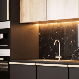 Лента светодиодная Elementary 5050/60-SMD 14.4Вт/м 3000К тепл. бел. IP20 510лм/м 12В 10мм (уп.5м) GAUSS 355000114