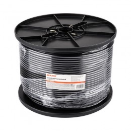 Кабель RG-6U (64%) 75Ом OUTDOOR Ч (уп.305м) Rexant 01-2204
