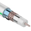 Кабель RG-6U+CU (75%) 75Ом (тройной экран)