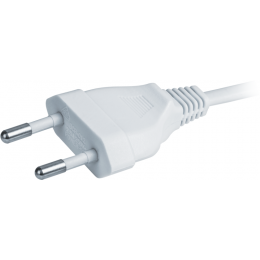 Шнур 61 602 NPS-FS02-170-2х0.5-WH 1.7м с диммир. выкл. бел. Navigator 61602