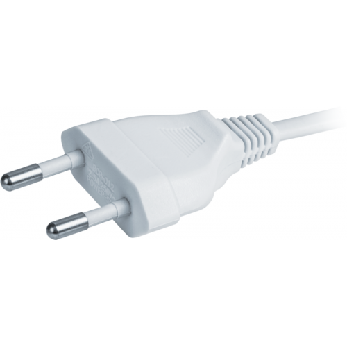 Шнур 61 602 NPS-FS02-170-2х0.5-WH 1.7м с диммир. выкл. бел. Navigator 61602