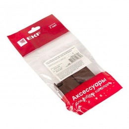 Угол T-образный 15х10 под темн. дерево Plast PROxima (уп.4шт) EKF tchd-15-10x4