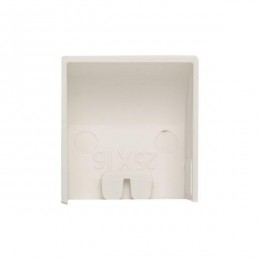 Заглушка 25х16 бел. Plast PROxima (уп.4шт) EKF ecw-25-16x4