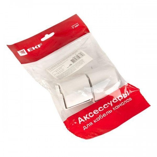 Угол внешний 40х25 бел. Plast PROxima (уп.4шт) EKF obw-40-25x4