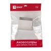 Заглушка 100х40 бел. Plast PROxima (уп.2шт) EKF ecw-100-40x2