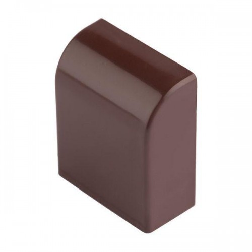 Заглушка 25х16 под темн. дерево Plast PROxima (уп.4шт) EKF ecd-25-16x4