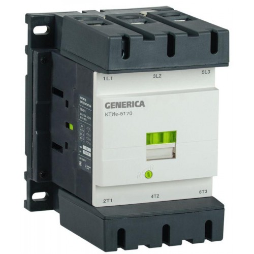 Контактор КТИе-5170 170А 230В/АС3 GENERICA KKTE50-170-230-10