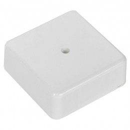 Коробка распаячная ОП КМ 75х75х28 бел. IEK UKO10-075-075-028-K01-E
