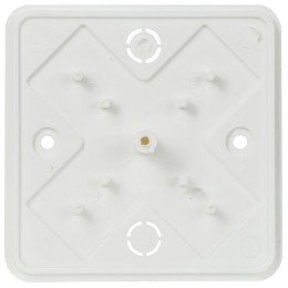 Коробка распаячная ОП КМ 75х75х28 бел. IEK UKO10-075-075-028-K01-E