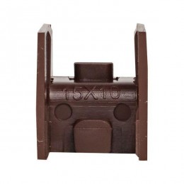 Угол внутренний 15х10 под темн. дерево Plast PROxima (уп.4шт) EKF ibd-15-10x4