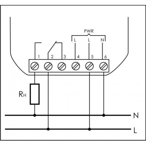 Реле промежуточное PK-1Z-230 (100-265 AC/DC 16А 1NO/NC для установки в монтажную коробку d60мм) F&F EA06.001.047