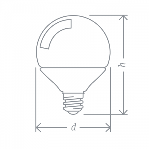 Лампа светодиодная 14 164 NLL-G120-18-230-2.7K-E27 18Вт шар матовая 2700К тепл. бел. E27 1500лм 176-264В Navigator 14164