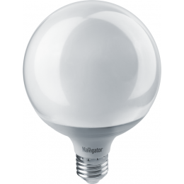 Лампа светодиодная 14 165 NLL-G120-18-230-4K-E27 18Вт шар матовая 4000К нейтр. бел. E27 1600лм 176-264В Navigator 14165