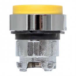 Механизм кнопки исполнительный XB4 желт. выпирающая возвратный без фиксации без подсветки PROxima EKF XB4BL-Y