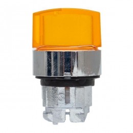 Механизм переключателя исполнительный ХB4 желт. на 3 положения возвратный без фиксации с подсветкой с короткой ручкой PROxima EKF XB4BD3L-Y