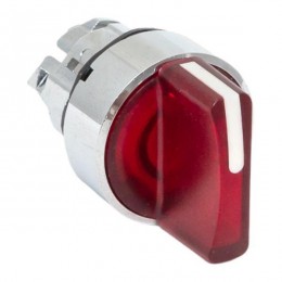 Механизм переключателя исполнительный ХB4 красн. на 2 положения с фиксацией с подсветкой с короткой ручкой PROxima EKF XB4BD2FL-R