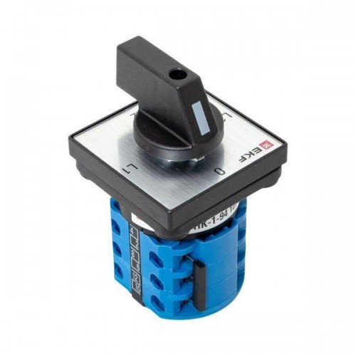 Переключатель кулачковый ПК-1-94 4п 10А для амперметра EKF pk-1-94-10