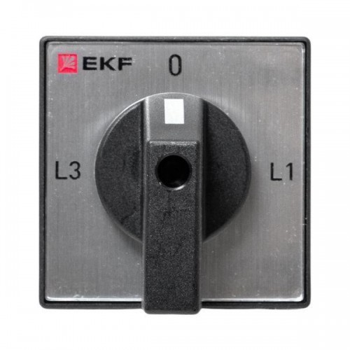 Переключатель кулачковый ПК-1-94 4п 10А для амперметра EKF pk-1-94-10