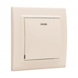 Выключатель 1-кл. СП Минск 10А IP20 с индикатором беж. EKF ERV10-121-20