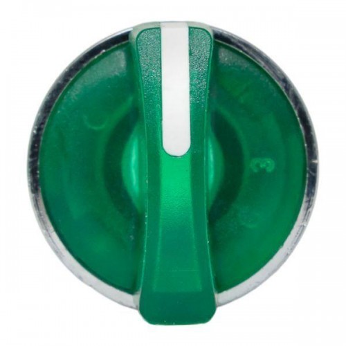 Механизм переключателя исполнительный ХB4 зел. на 2 положения возвратный без фиксации с подсветкой с короткой ручкой PROxima EKF XB4BD2L-G